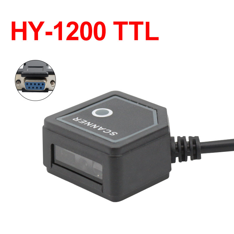[New]เครื่องสแกนบาร์โค้ด HY1200 QR DM 2D สําหรับเครื่องสแกนบาร์โค้ด