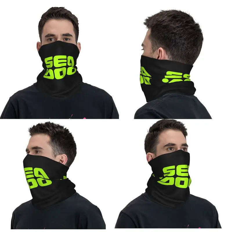 Sea Doo ทีม Rxt Brt Marine Bandana คอพิมพ์หน้ากากผ้าพันคอ Multi-use Balaclava Unisex ผู้ใหญ่ Windpro