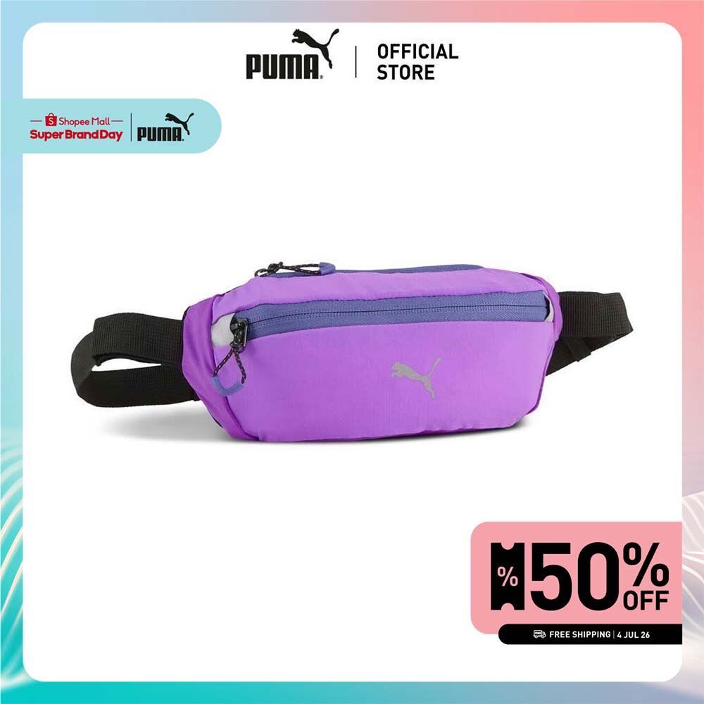 PUMA RUNNING - กระเป๋าคาดเอว PR Classic Running สีม่วง - 09042508