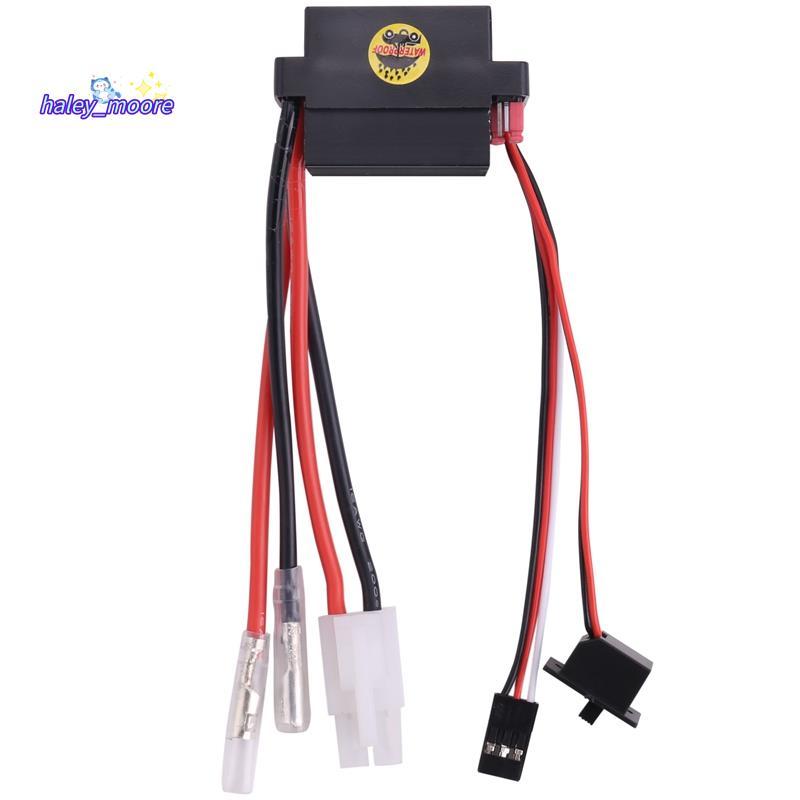 [ส่วนลด H]Rc ESC 320A 6-12V ตัวควบคุมความเร็ว ESC Brushed พร้อม 2A BEC สําหรับ RC Boat U6L5