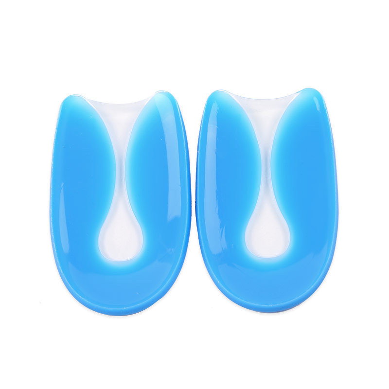 ขายร้อน U-Shaped Heel Pad Heel Pad Heel Insole Silicone Soft Shock Absorption