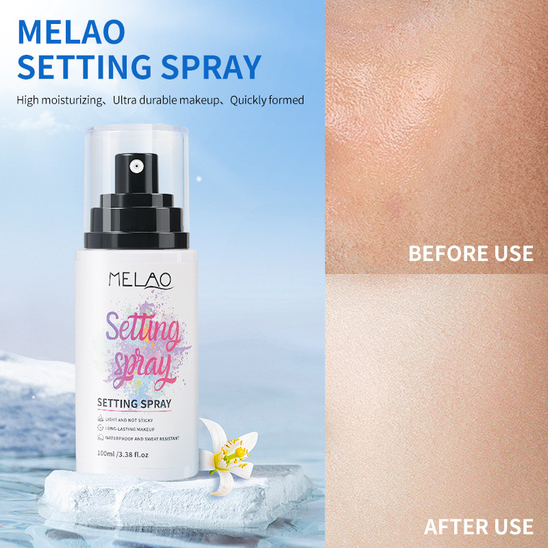MELAO Moisturizing Setting Spray 100ml Hydrating Moisturizing Setting Spray Quick Film Formation SET