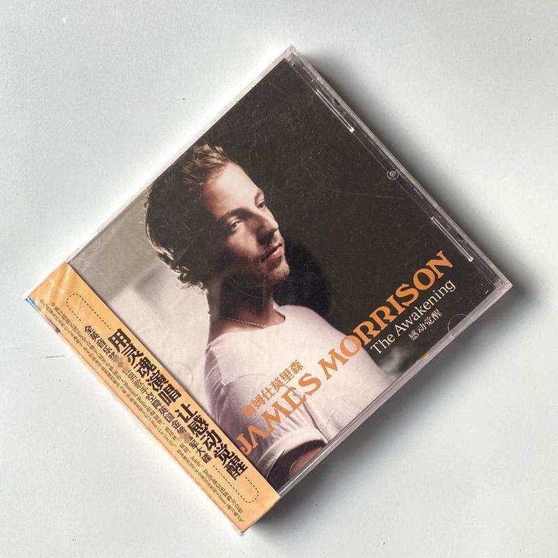 ของแท้ James Morrison James Morrison Morrison Moving Awakening CD Album+Lyrics Book 7.4.3