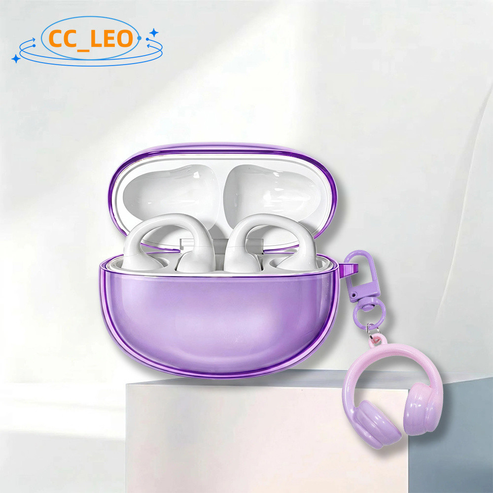 for EDIFIER Comfo Q Case Colorful Clear TPU Soft Case