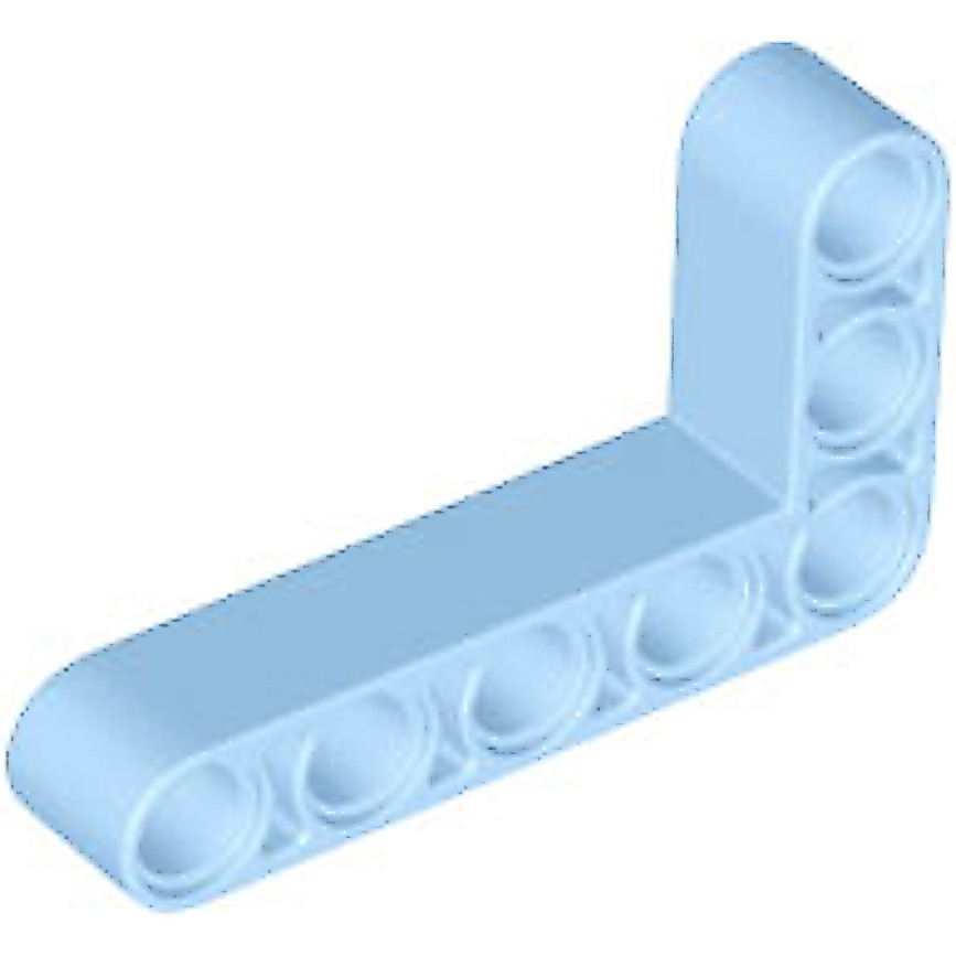Brick2cube Part - Technic, Liftarm, Modified Bent Thick L-Shape 3 x 5 - 32526