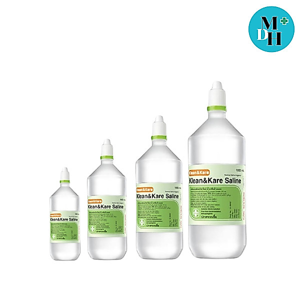 Klean & Kare Normal Kare น้ำเกลือ คลีนแอนด์แคร์นอร์มอลแคร์ ขวดปลายแหลม 100ML / 200ML /500ML /1000ML