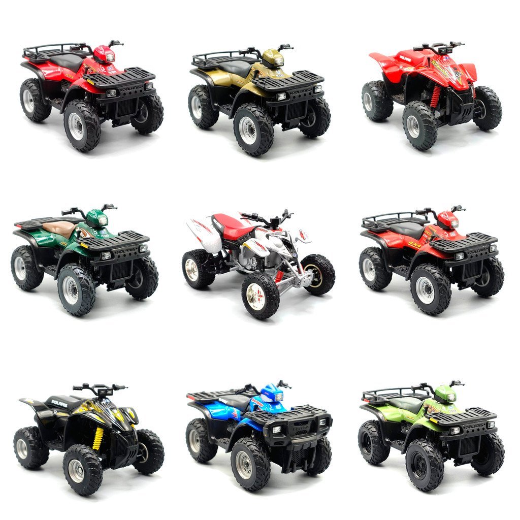 สินค้าใหม่ Anders 1/18 Polaris Polaris ATV ATV รถโลหะผสมตุ๊กตากระเป๋าถือเครื่องมือ GW82