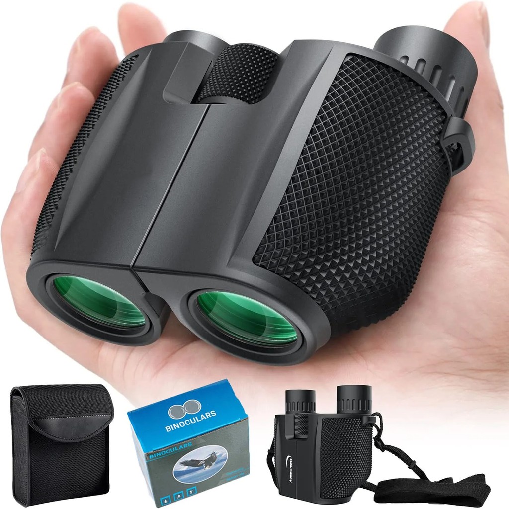 10x25 กล้องส่องทางไกล HD Vision Compact Optics High Power สําหรับดูนก Camping คอนเสิร์ตเดินป่าท่องเท