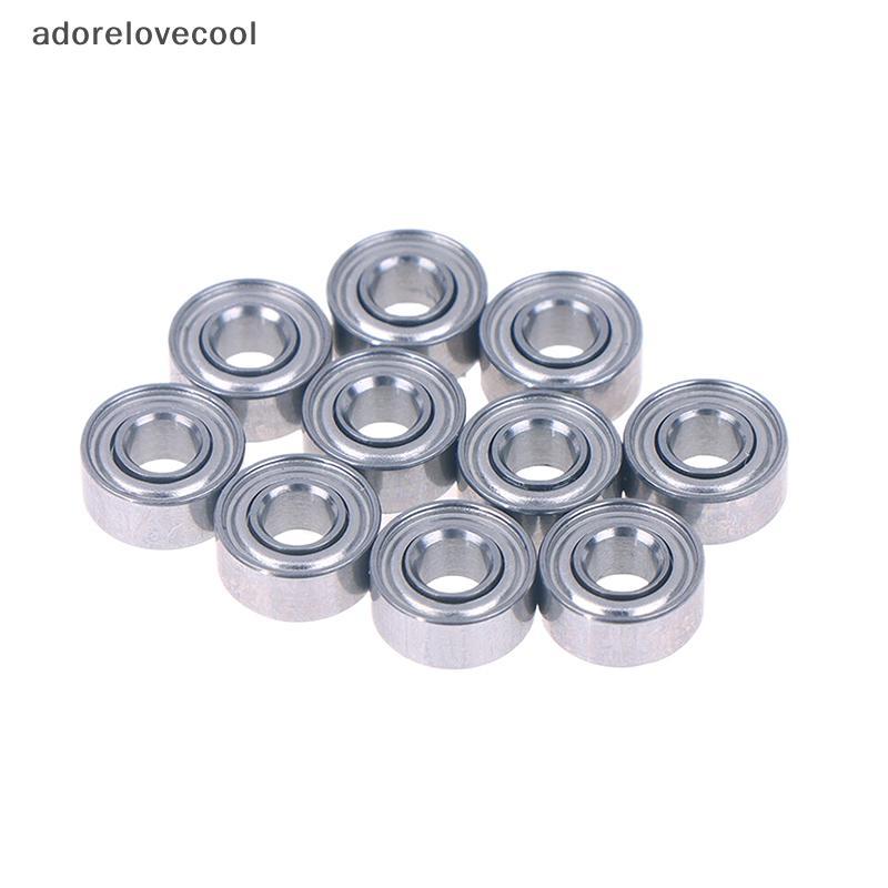 ADTH 10pcs 683ZZ 3*7*3 มม.แบริ่งขนาดเล็ก Chrome เหล็ก 683 ZZ 2Z 683Z ภายใน Bore 3 มม.ขนาดเล็ก Deep G