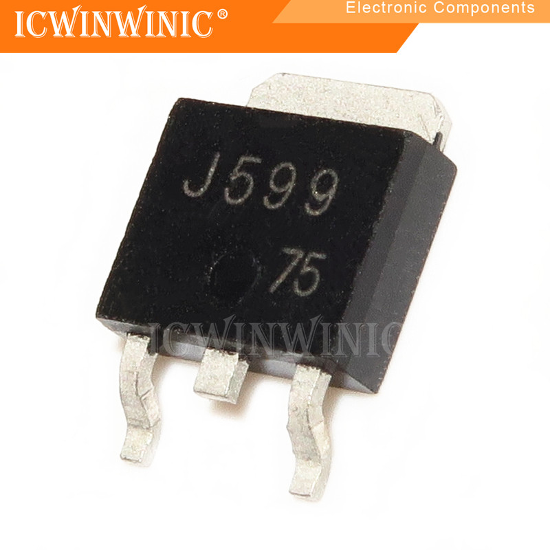 5 ชิ้น 2SJ599 J599 TO-252 ส่วนประกอบอิเล็กทรอนิกส์