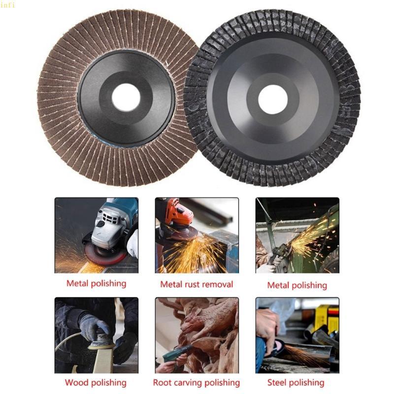 Infi เครื่องบดมุมแผ่นขัด Durability 100 มม. Flap Discs ความต้านทานการขัดถูที่ดี