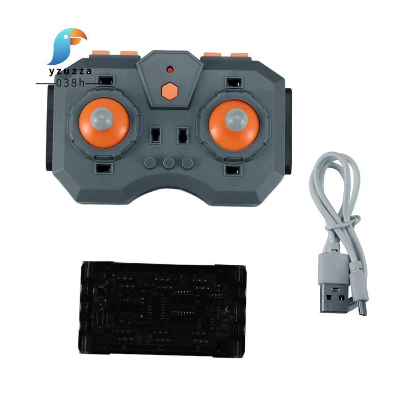[ส่วนลด Y3Y]Technical Building Block Parts Electric Chargeable Speed Remote Control Modification Adj