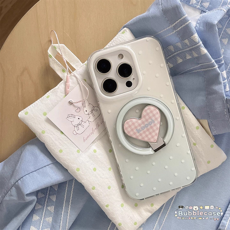 เคสลายจุดวงกลมเฉดสีน้ำเงินไล่ระดับ สำหรับ iPhone 11 17Air 14 15 Pro 13 16 Plus 7 8 Plus 12Pro X Xr Xs Xs Max 17 Pro Max