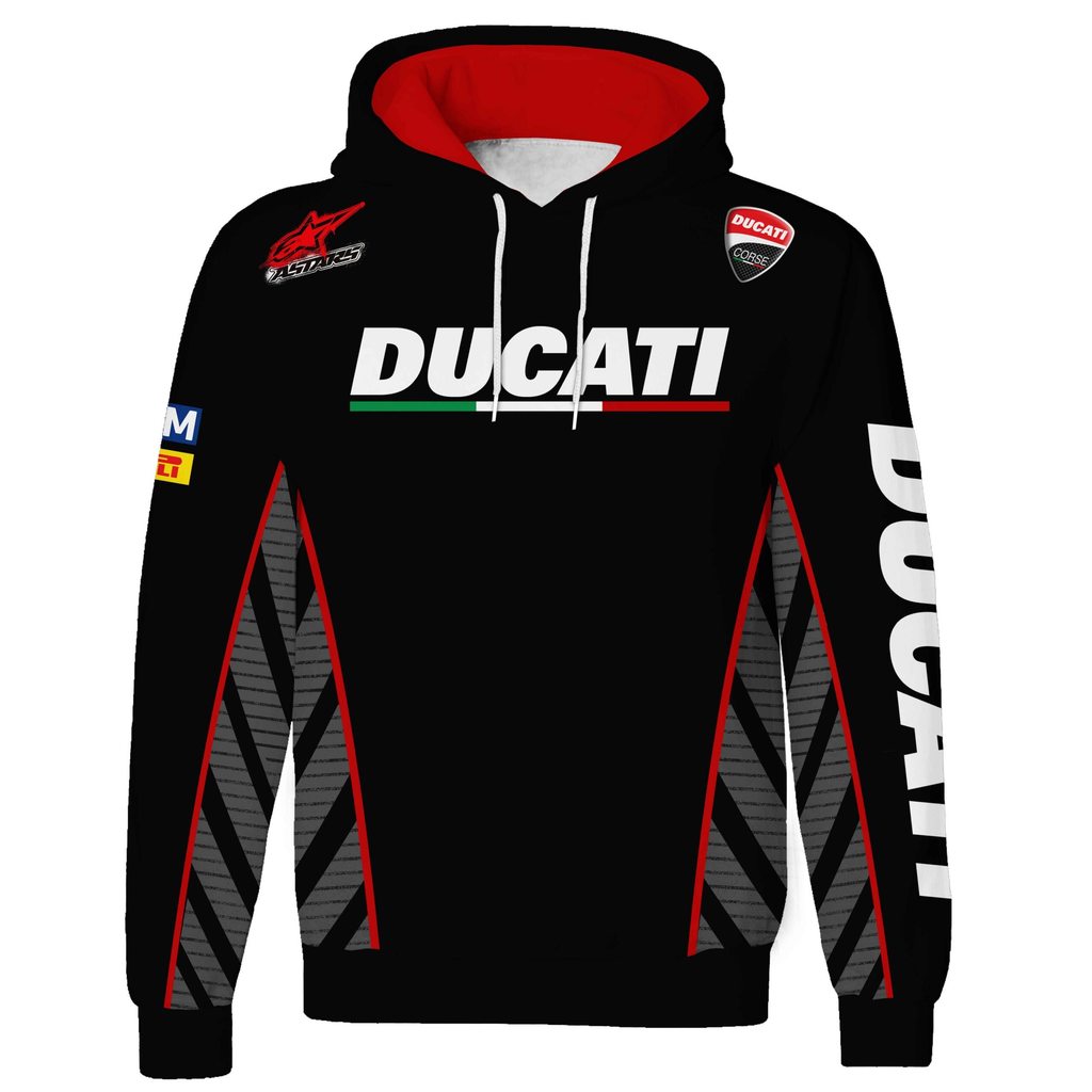 เสื้อกันหนาวมีฮู้ด Ducati