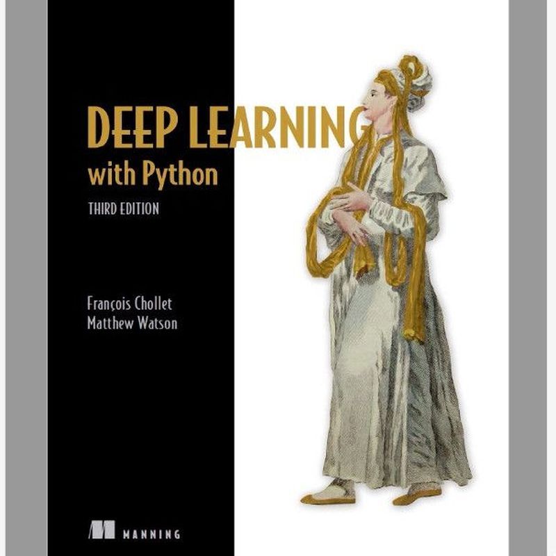หนังสือภาษาอังกฤษกระดาษ/Deep Learning with Python 3rd Third Edition