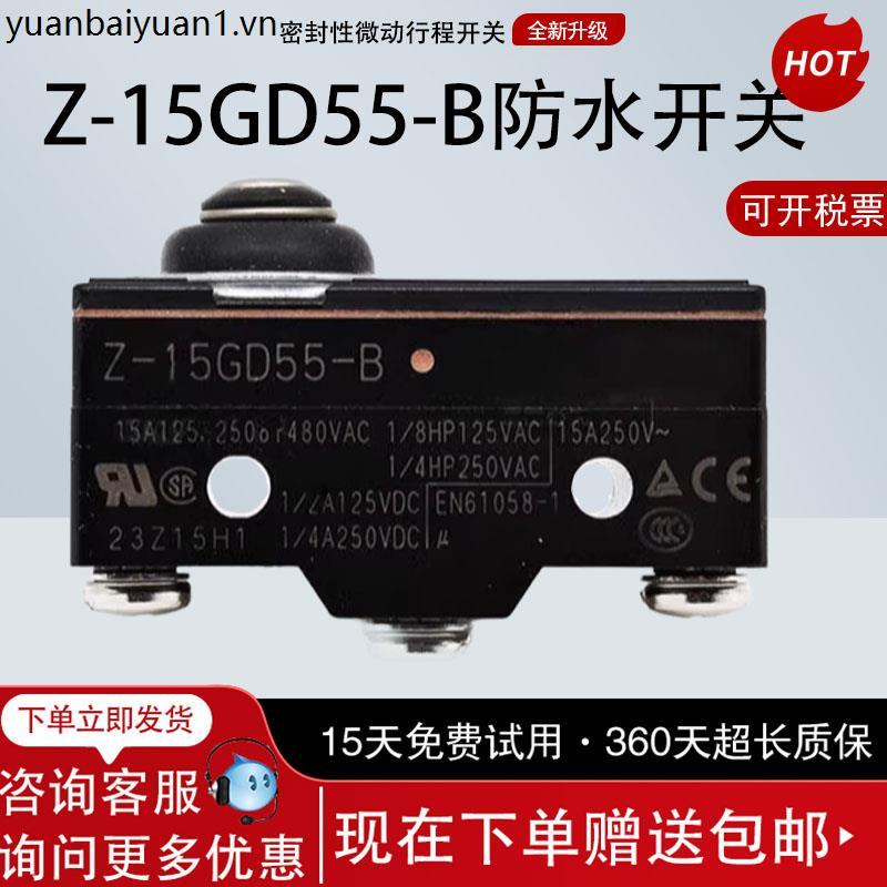 Omron Micro Switch Z-15GD55-B สวิตช์ยึดทนน้ํามันกันน้ํา Z-15GD-B อุปกรณ์ลิฟต์