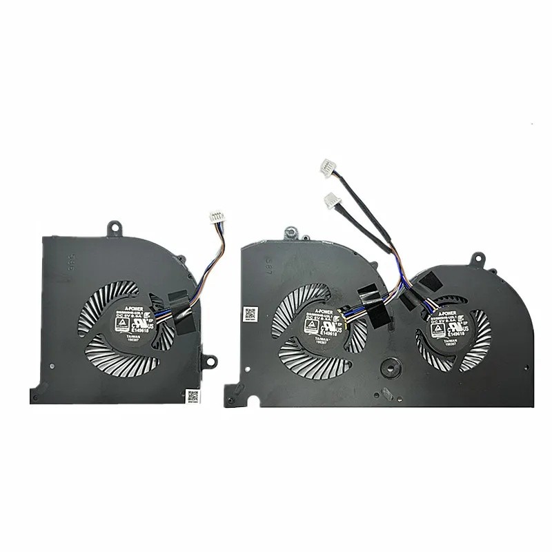 FZ ใหม่ CPU GPU Cooling Cooler พัดลมสําหรับ MSI GS75 P75 MS-17G1 MS-17G2 BS5005HS-U3I BS5005HS-U3J