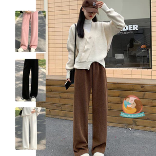 กางเกงขายาวขากว้างคนท้อง ใส่ทำงานสุภาพ