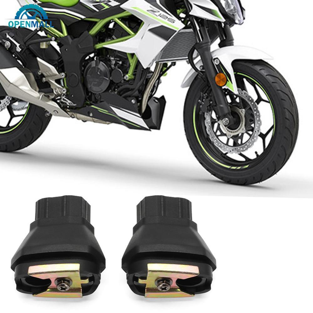 OPENMALL คู่ไฟเลี้ยวรถจักรยานยนต์อะแดปเตอร์รองรับสําหรับ Kawasaki Z125 Z250 Z300 Z400 Z650 Z900 NINJ
