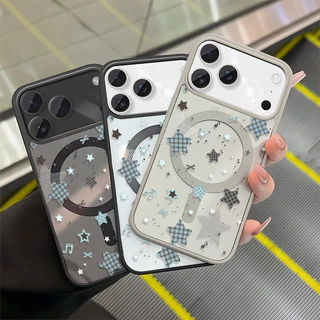 แม่เหล็ก เคสใสกันกระแทก สำหรับ ไอโฟน17Air 11 12 13 14 15 16 17 PROMAX17 16 15Pro16 15 14PLUS8 7Plus XR X XS XSMAX