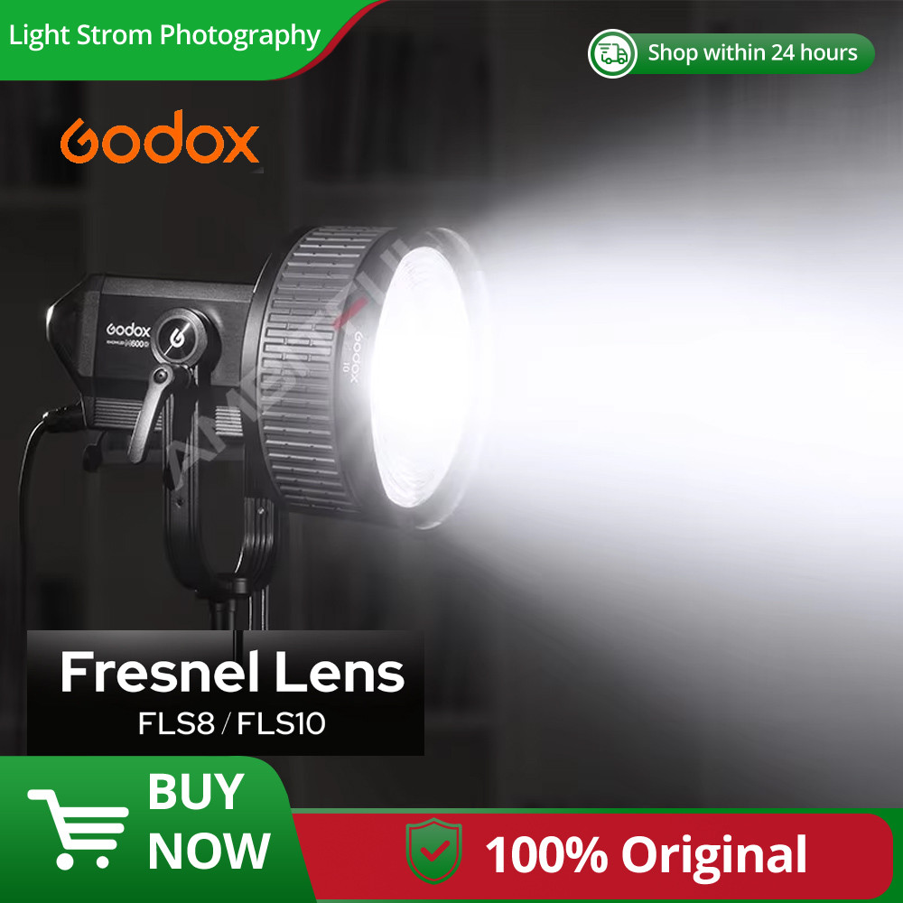 Godox FLS8 LB-01 FLS10 LB-02 เลนส์ Fresnel Bowens Mount Light A ไฟอเนกประสงค์สําหรับ Godox SL150II S