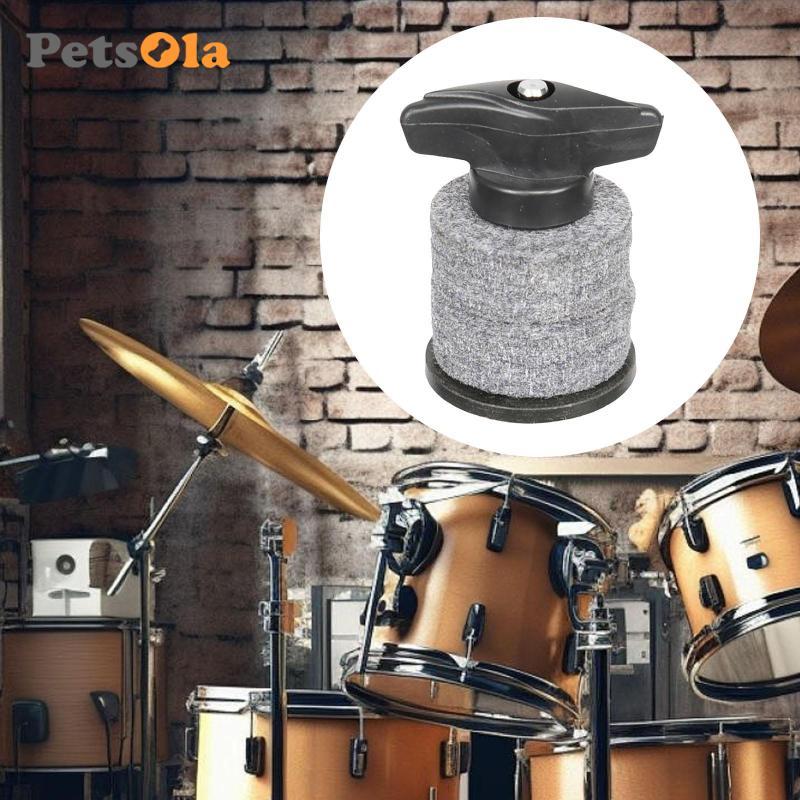 [Koolsoo2] Drum Kit Cymbal Stand Felt Sleeve Replacement Felt Washers Parts for Practice Stack Cymba