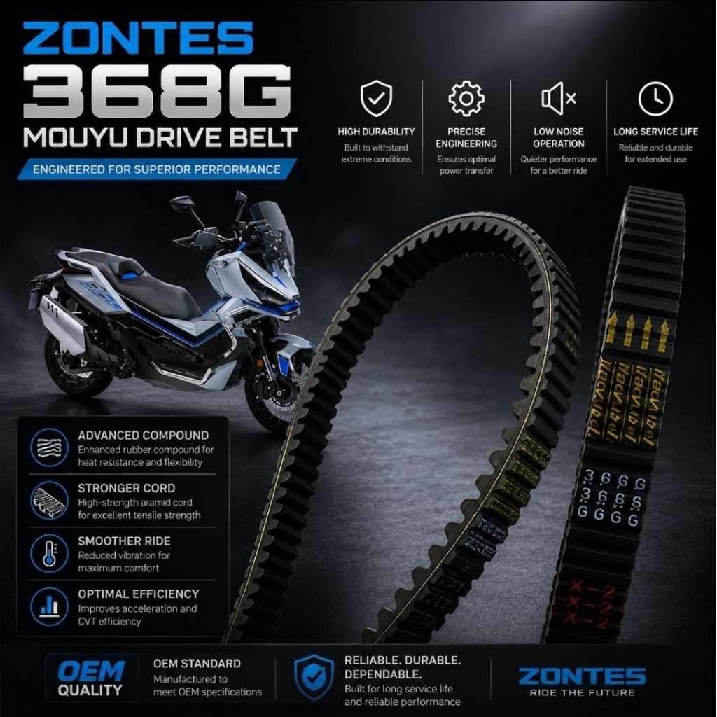 DRIVE BELT MOUYU ZONTES 368G 368 G MOUYU DRIVE BELT