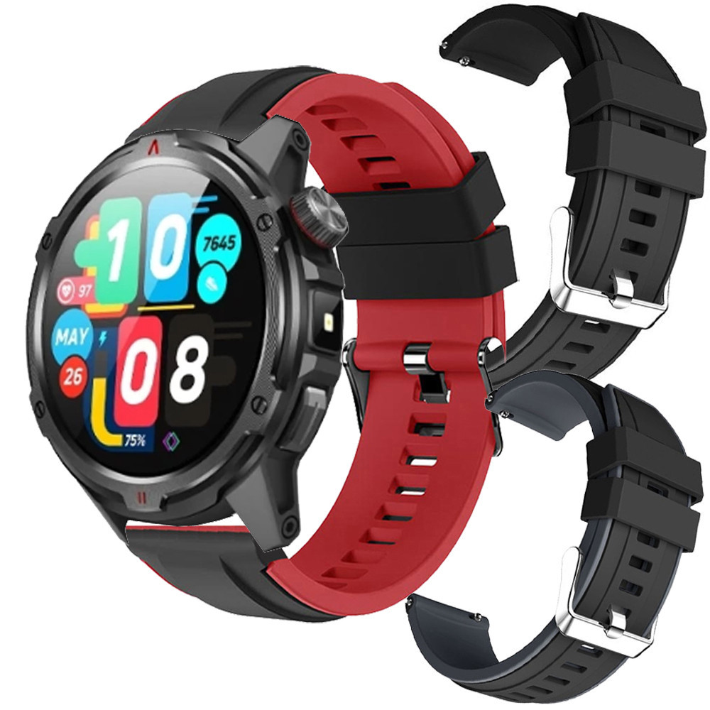 Aolon TETRA R4 สมาร์ทนาฬิกาซิลิโคนสําหรับ Aolon TETRA R4 สมาร์ทวอท์ชนุ่มสมาร์ทนาฬิกาเข็มขัดสร้อยข้อม