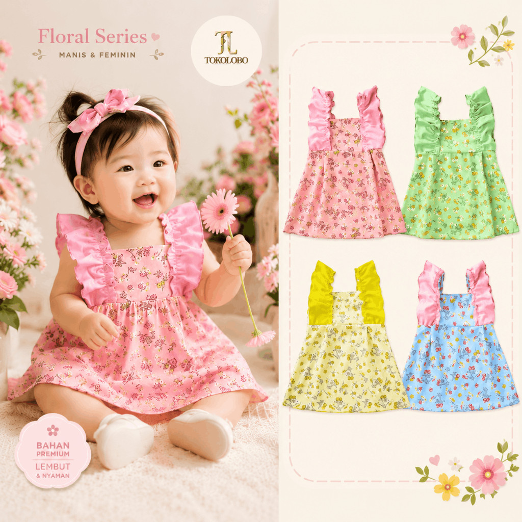 Tokolobo 7.7 Great MID Year SALE NIKKA CHILDRENS DRESS [ESTIMATION 6 MONTHS - 2 ปี]