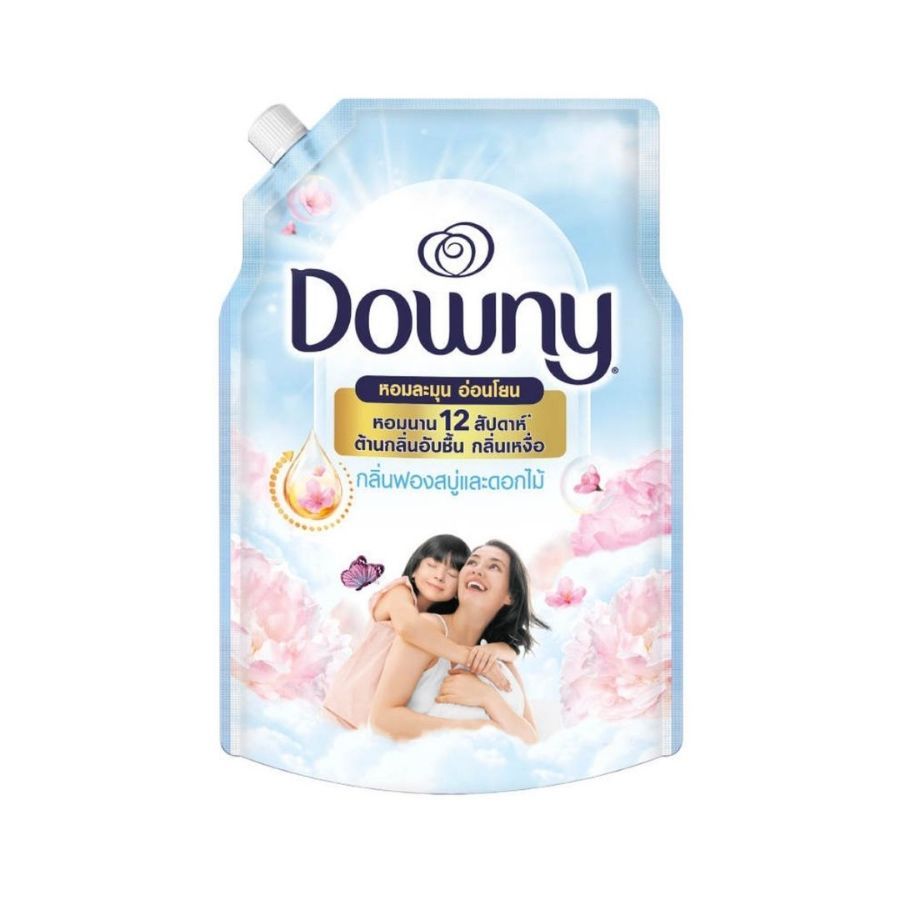 ดาวน์นี่ น้ำยาปรับผ้านุ่มสูตรเข้มข้นหอมฟองสบู่และดอกไม้ Downy Softener Lamoon 1ltr.