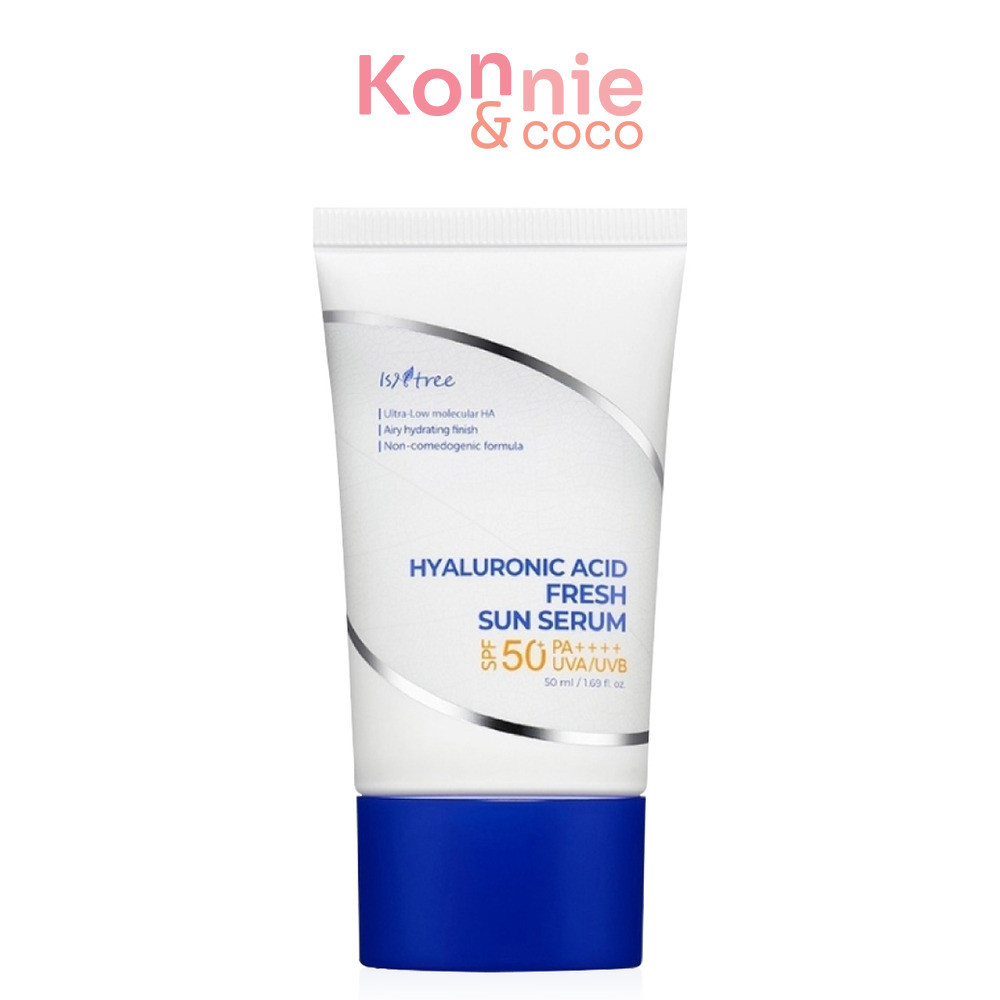 Isntree Hyaluronic Acid Fresh Sun Serum 50ml อิสน์ทรี กันแดดเซรั่ม.