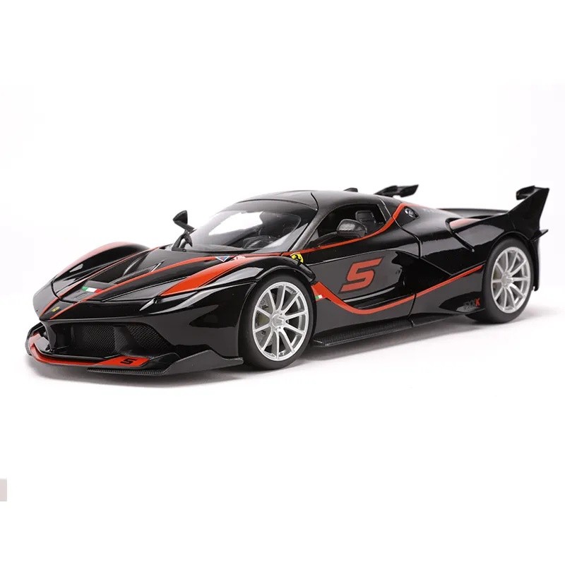 1: 18 Ferrari รุ่น Fine เปิดเต็ม FXXK EVO รถสปอร์ตจําลองรถรุ่นของขวัญของเล่นเดิม * 30725