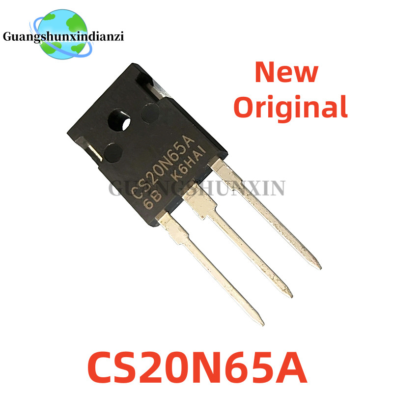 5 ชิ้น / ใหม่คุณภาพสูง CS20N65A CS20N65 20N65 TO-247 Original คุณภาพดีที่สุดในสต็อก