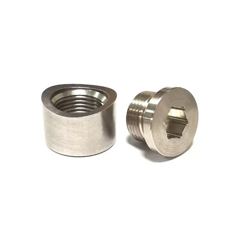 304 ลวดด้านในสแตนเลสนิ้วฐานเชื่อมเกลียว G1/8G1/4G3/8G1/2G3/4G3cm Nut