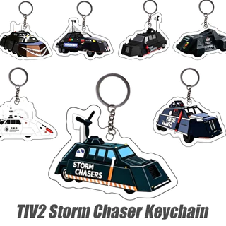 พวงกุญแจอะคริลิค TIV2 Storm Chaser โมเดลรถจี้ Storm Chaser กระเป๋าเป้สะพายหลังรถตกแต่งของขวัญ