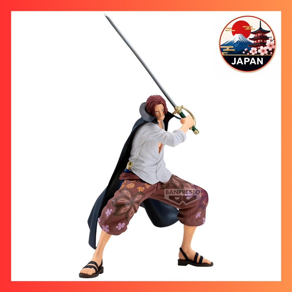［Directly from Japan］Banpresto - One Piece - Shanks, Grandista figure Grandista SHANKS【Prime Japan】