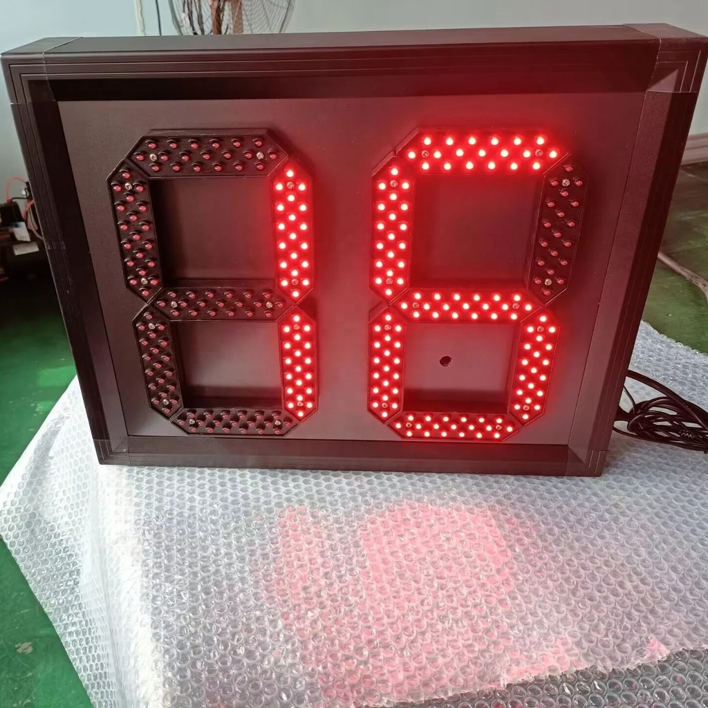 Update บาสเกตบอลในร่ม 24 วินาทีบาสเกตบอล Led Timer รีโมทคอนโทรลในร่ม Buzzer 2 ดิจิตอล 24 วินาทีนับถอ