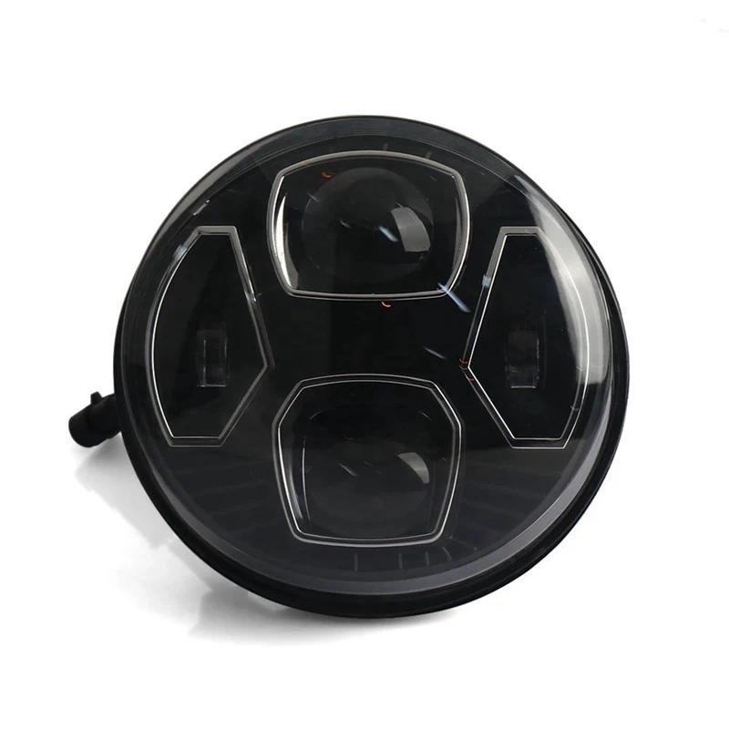 อุปกรณ์เสริมรถจักรยานยนต์ด้านหน้า LED ไฟหน้าไฟหน้า Fairing สําหรับ Vespa GTS300 Gts300 Gts300 Gts 30