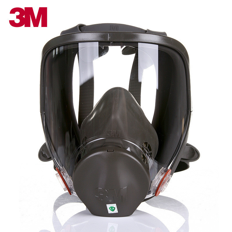 หน้ากากป้องกันแก๊สแบบเต็มหน้า 3M 6800, หน้ากากกันฝุ่น, ใช้ร่วมกับแผ่นกรองฝุ่นและไส้กรอง 3M