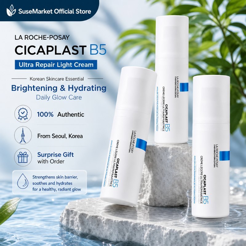 La Roche Posay Cicaplast B5 Repair Balm, Panthhenol เข้มข้นสําหรับ Calming Flaky ผลิตภัณฑ์เกาหลีแท้ 