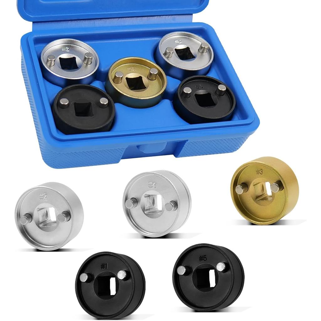5PCS เครื่องยนต์ Camshaft ปรับชุดซ็อกเก็ตใช้งานร่วมกับ VW Au-di EA888 1.8-2.0 TFSi โซ่ Driven, T1035