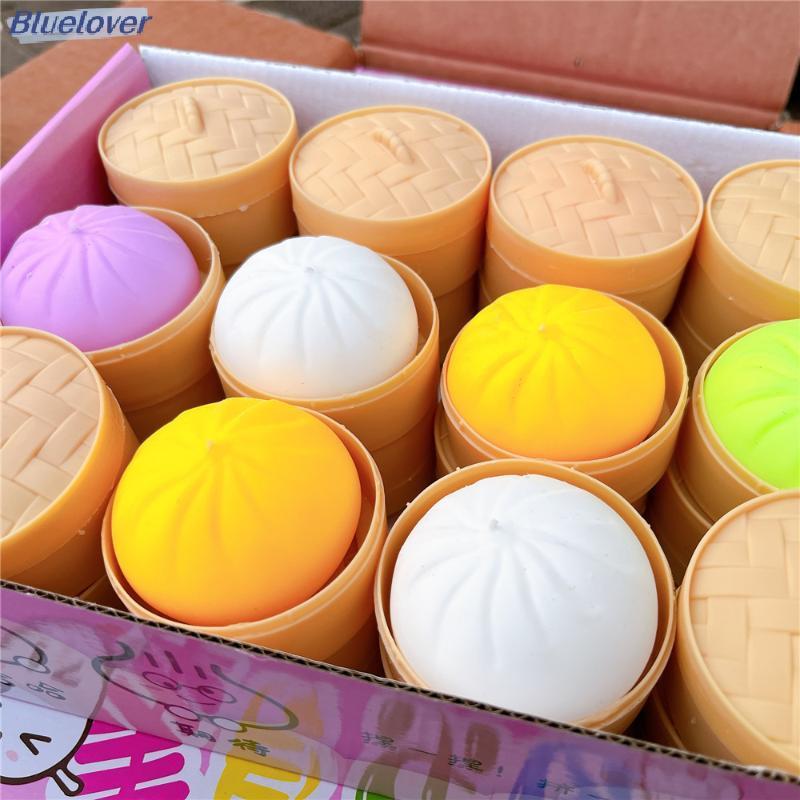 Bluelover Squishy นึ่ง Dumpling Bun ของเล่นบรรเทาความเครียดความวิตกกังวลน่ารักบีบช้า Rising เด็กผู้ใหญ่ Dpression สนุกของขวัญ Office Desktop Decor ใหม่