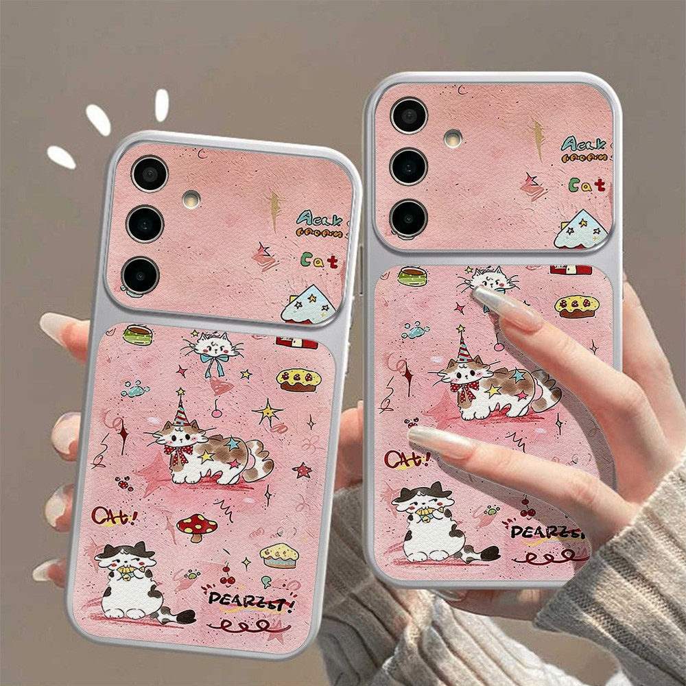 เคส for Samsung A56 5G/A55 5G/A17 4G/5G/S24 Ultra/S25 FE 5G/A57 5G/S25 Ultra/A07 4G&A07 5G/A54 5G เคสโทรศัพท์หนัง