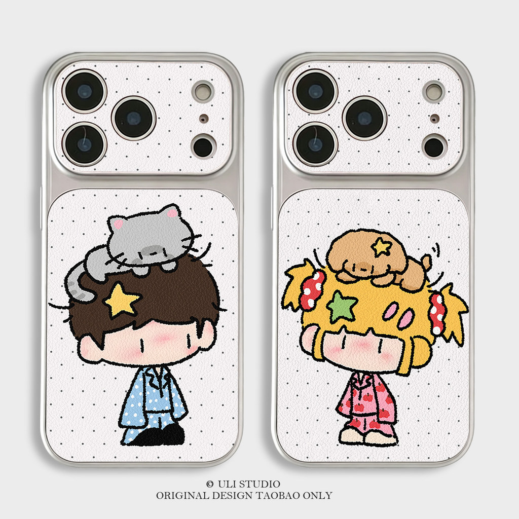 สองขนาดเล็ก pijamas เคสโทรศัพท์สําหรับ Redmi 15A 15 15C 14C 14R 13 13C 13R 12C 12R 11A 10 Prime Powe