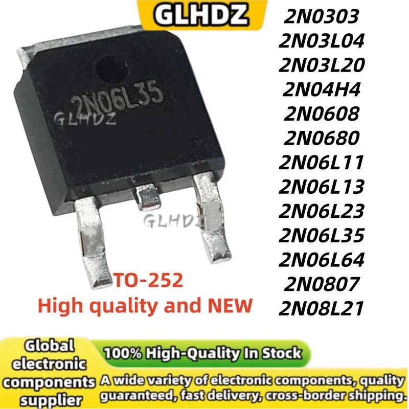ใหม่ 5units 2N0303 2N03L04 2N03L20 2N04H4 2N0608 2N0680 2N06L11 2N06L13 2N06L23 2N06L35 2N06L2 2N06 