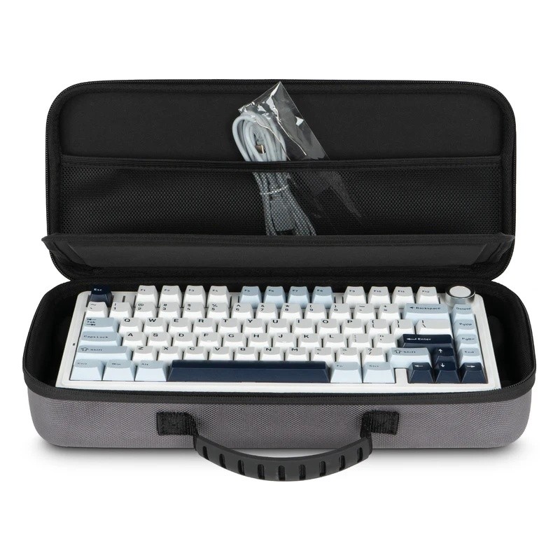 Hard EVA สําหรับ Aula F75 Gaming คีย์บอร์ดแบบพกพากระเป๋าพกพาสําหรับ Aula คีย์บอร์ดอุปกรณ์เสริม