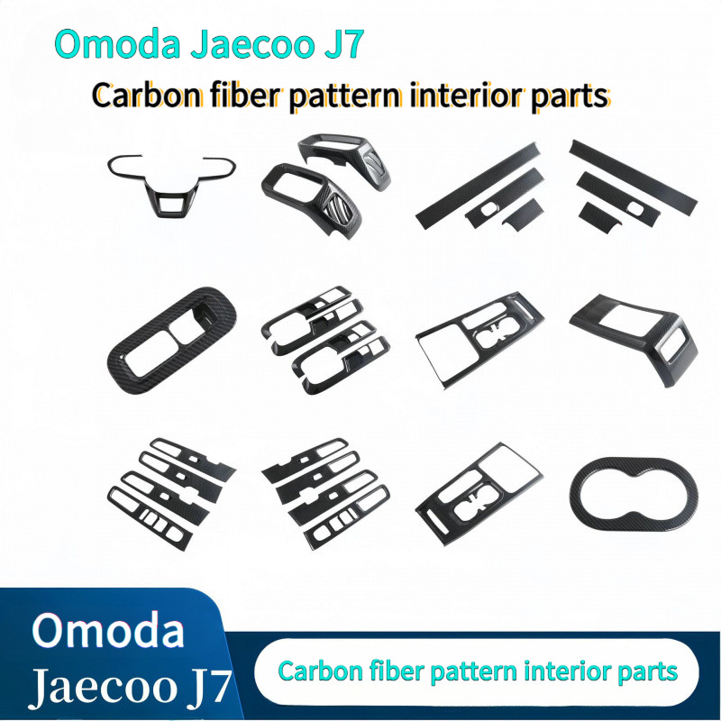 เหมาะสําหรับ Omoda Jaecoo J7 กรอบเกียร์ที่เท้าแขนด้านในด้านหลัง Kick-Proof พวงมาลัย Central Control 