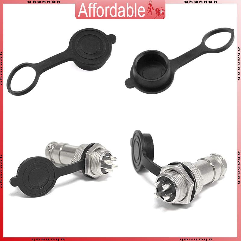 AH ฝาครอบปลั๊กขั้วต่อการบิน GX12 GX16 GX20Circular Connector แขนป้องกัน