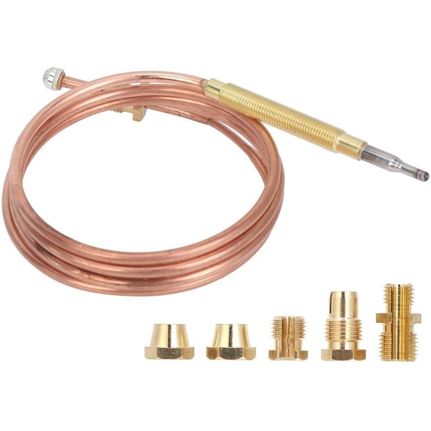 Watris Veiyi Universal Thermocouple, ชุดเปลี่ยนเตาแก๊ส, M6X0.75 หัว M8X1 End Nut, สําหรับเครื่องทําค