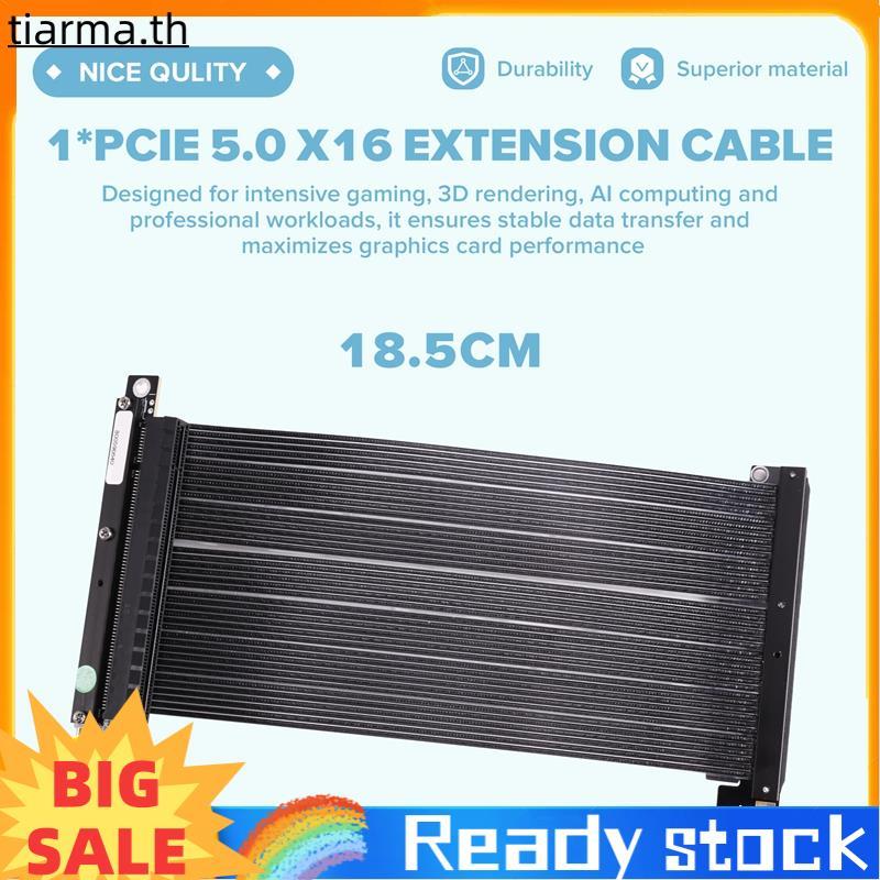 TIARMA สําหรับแชสซีสายต่อ PCIE 5.0 X16 กราฟิกการ์ด 512G สําหรับเซิร์ฟเวอร์ RTX50 RX90 1985 ซม. GPU ส